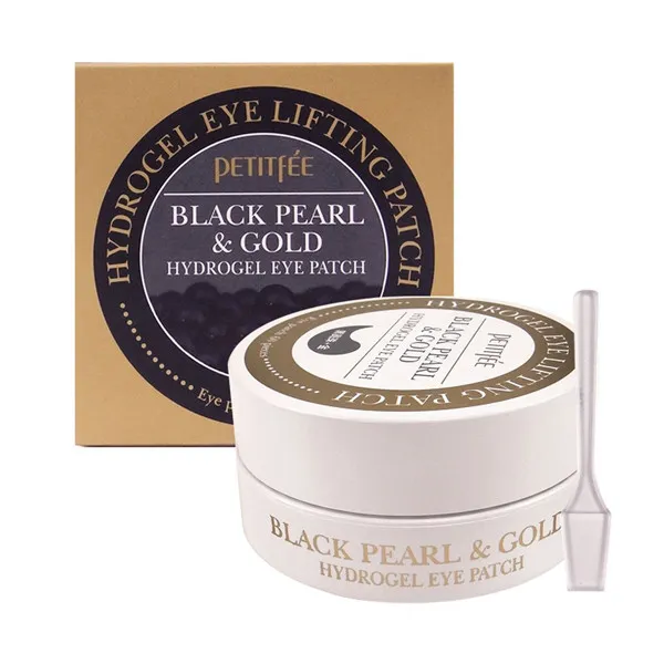 Black Pearl & Gold Hydrogel Eye Patch