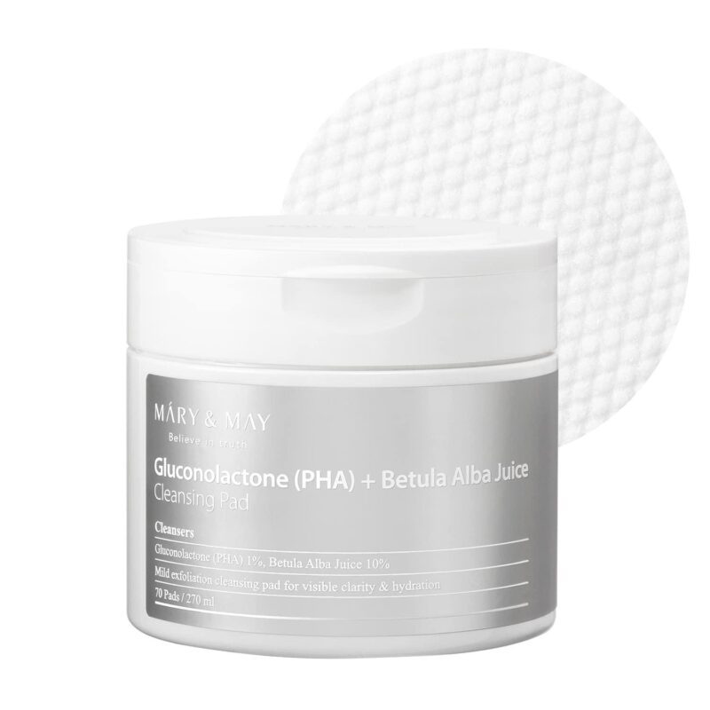 Gluconolactone (PHA)+Betula Alba Juice Cleansing Pad