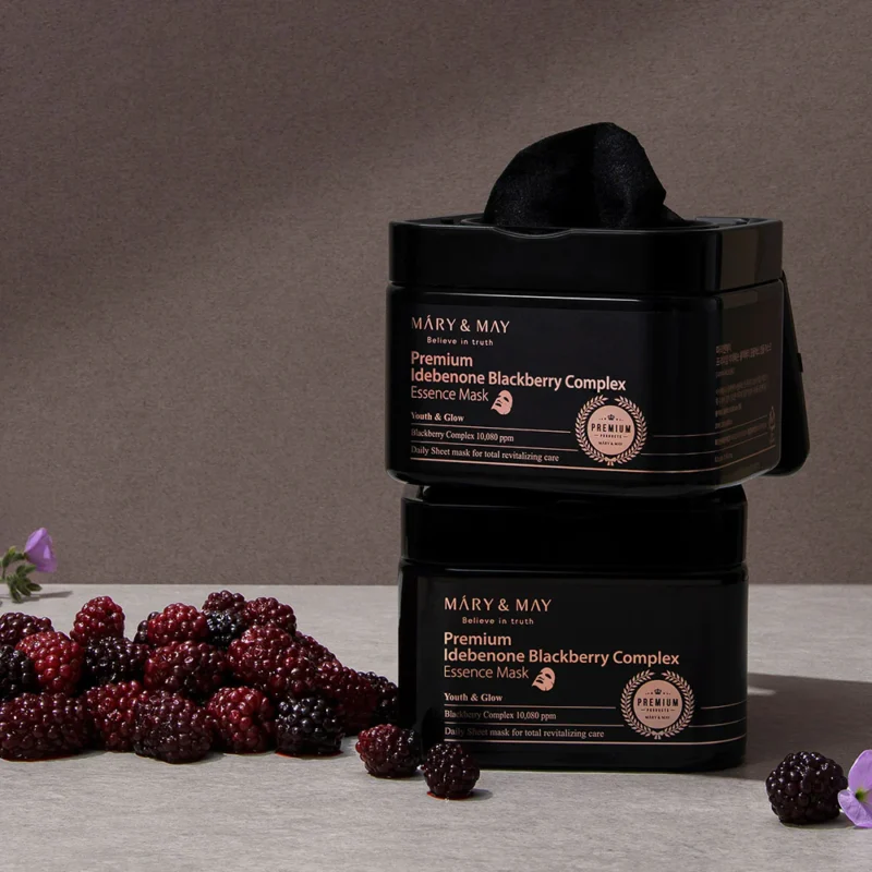 Premium Idebenon Blackberry Complex Essence Mask