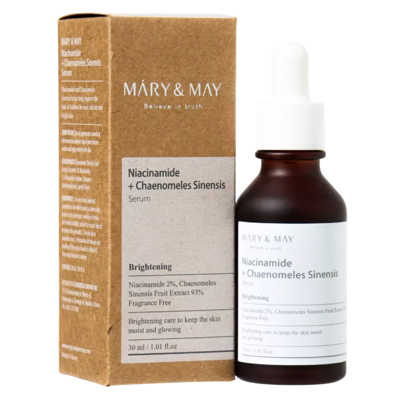 [Mary&May] Niacinamide + Chaenomeles Sinensis