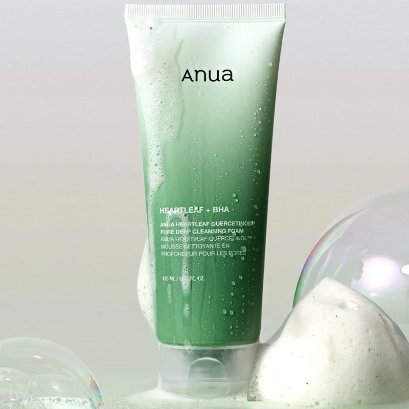 Anua Heartleaf BHA Quercetinol Pore Deep Cleansing Foam