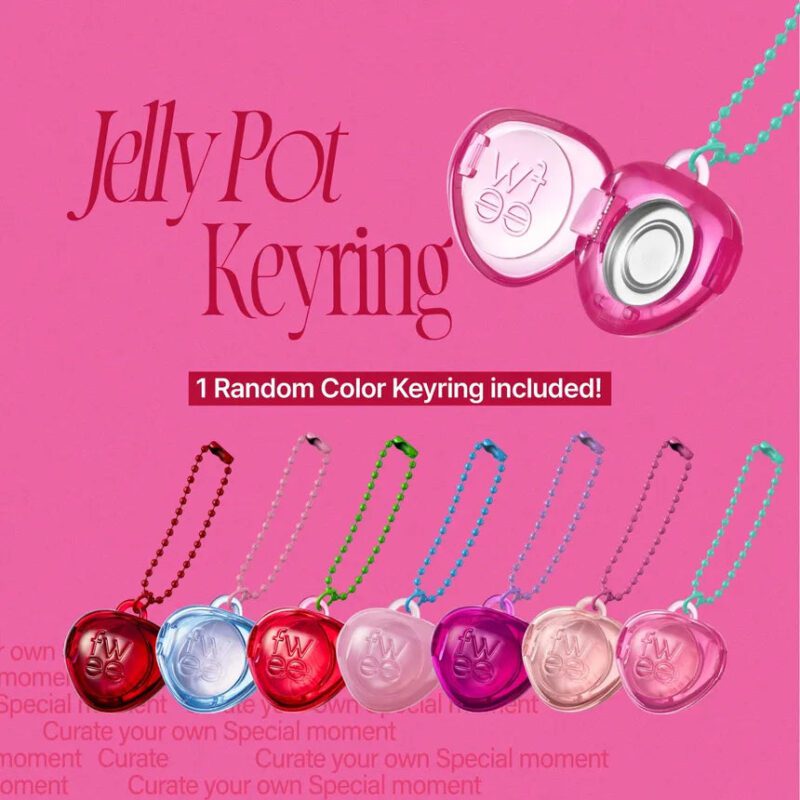 FWEE Keyring Lip&Cheek Glowy Jelly Pot JP03 Sweets