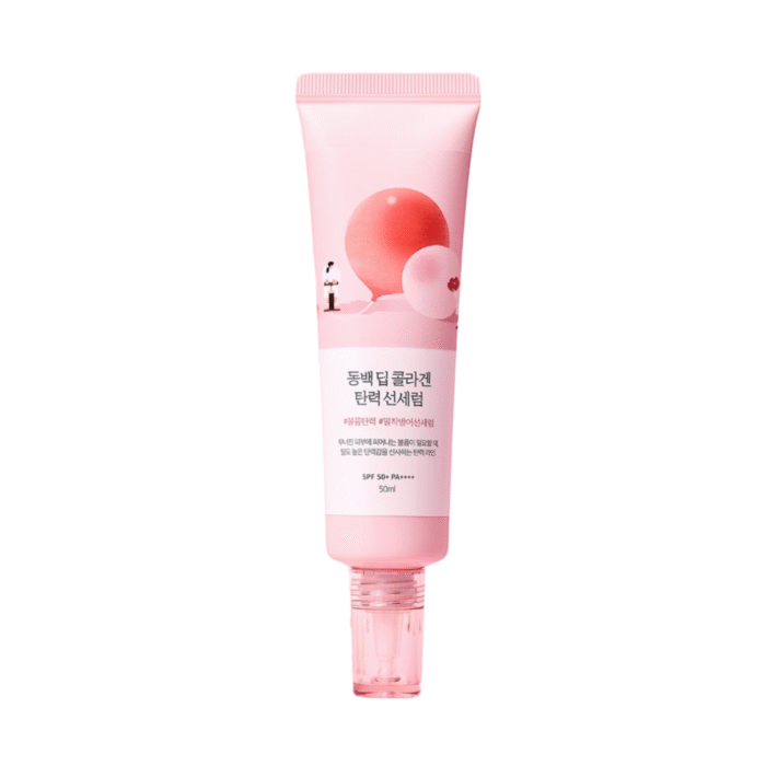 Round Lab Camellia Deep Collagen Firming Sun Serum SPF50+