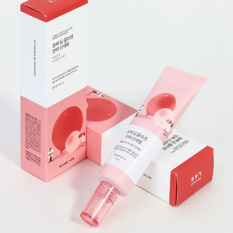 Round Lab Camellia Deep Collagen Firming Sun Serum SPF50+