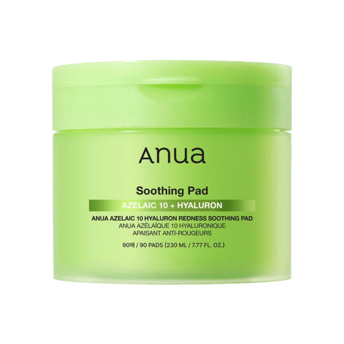ANUA Azelaic 10 Hyaluron Redness Soothing Pad