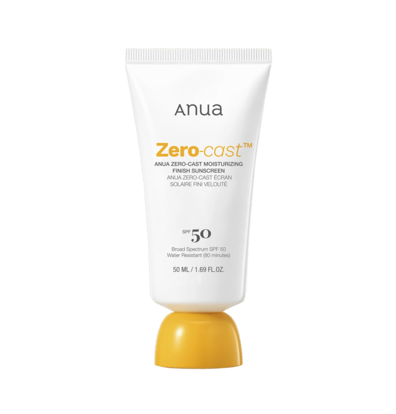 Anua Zero-Cast Moisturizing Finish Sunscreen SPF50