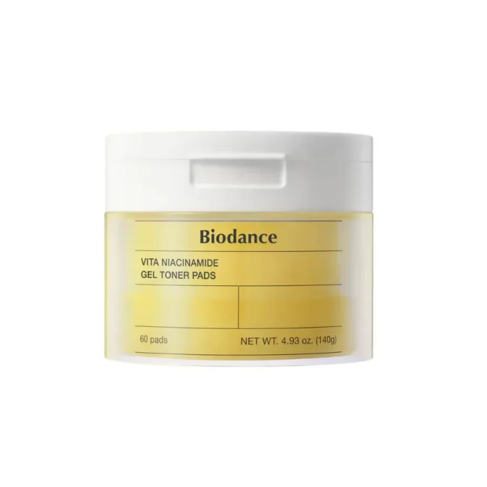 Biodance Vita Niacinamide Gel Toner Pad 60pads