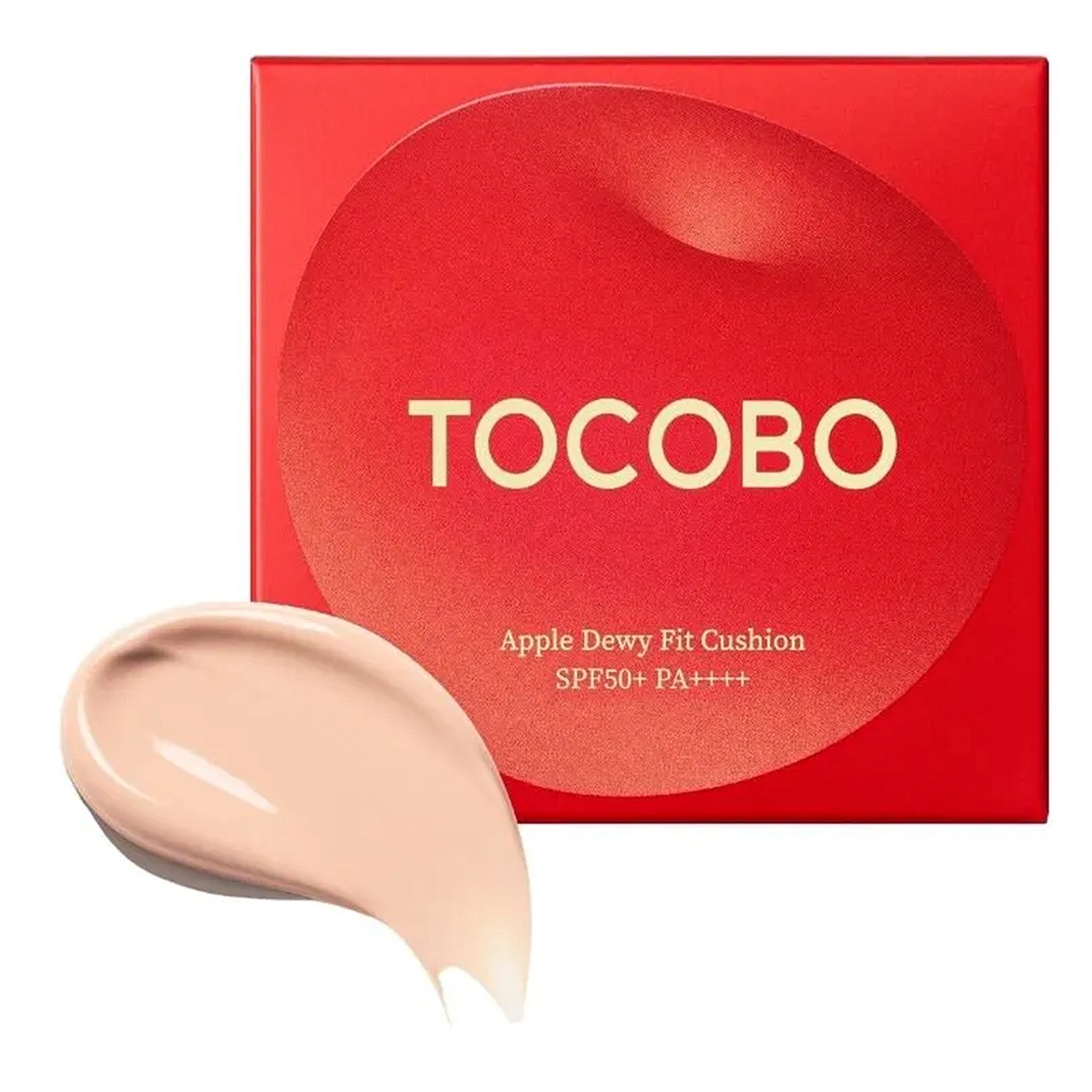 Tocobo Apple Dewy Fit Cushion SPF50+ 21C Peach (REFILL KIT) — изображение 5