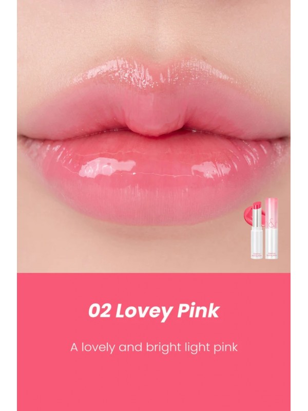 rom&nd Glasting Melting Balm 02 Lovey Pink