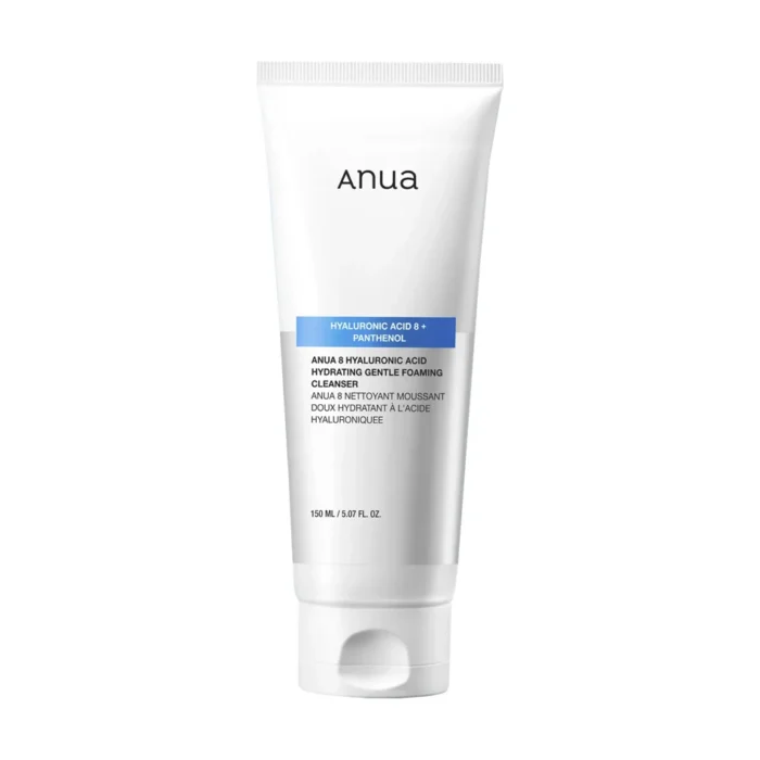 Anua 8 Hyaluronic Acid Hydrating Gentle Foaming Cleanser