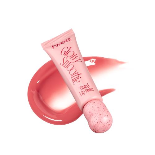 fwee Glowy Smoothie Tinted Lip Balm Mango Peach Blend