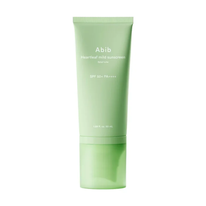 Abib Heartleaf Mild Sunscreen Relief Tube 50ml