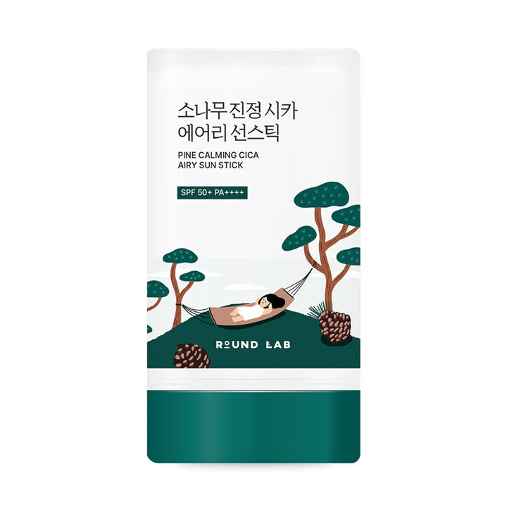 Round Lab Pine Calming Cica Airy Sun Stick SPF50+ PA++++