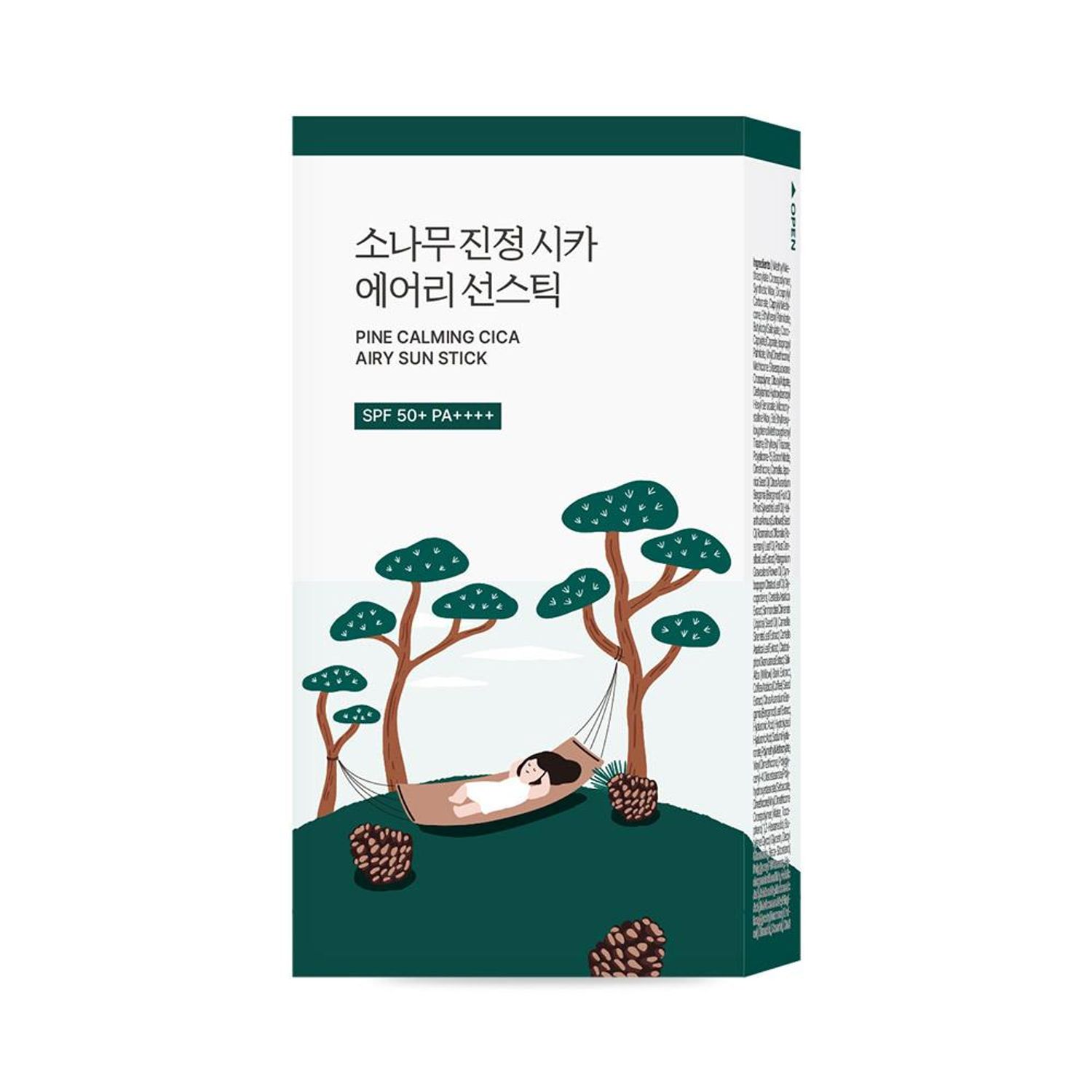 Round Lab Pine Calming Cica Airy Sun Stick SPF50+ PA++++