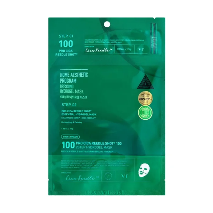 VT Cosmetics Pro Cica Reedle Shot 100 2Step Hydrogel Mask
