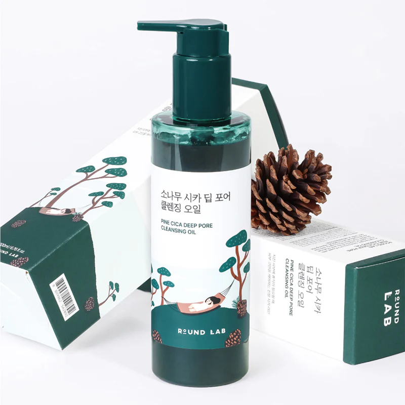 Round Lab Pine Cica Deep Pore Cleansing Oil 200ml